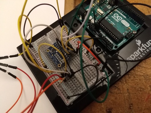 Breadboarding components
